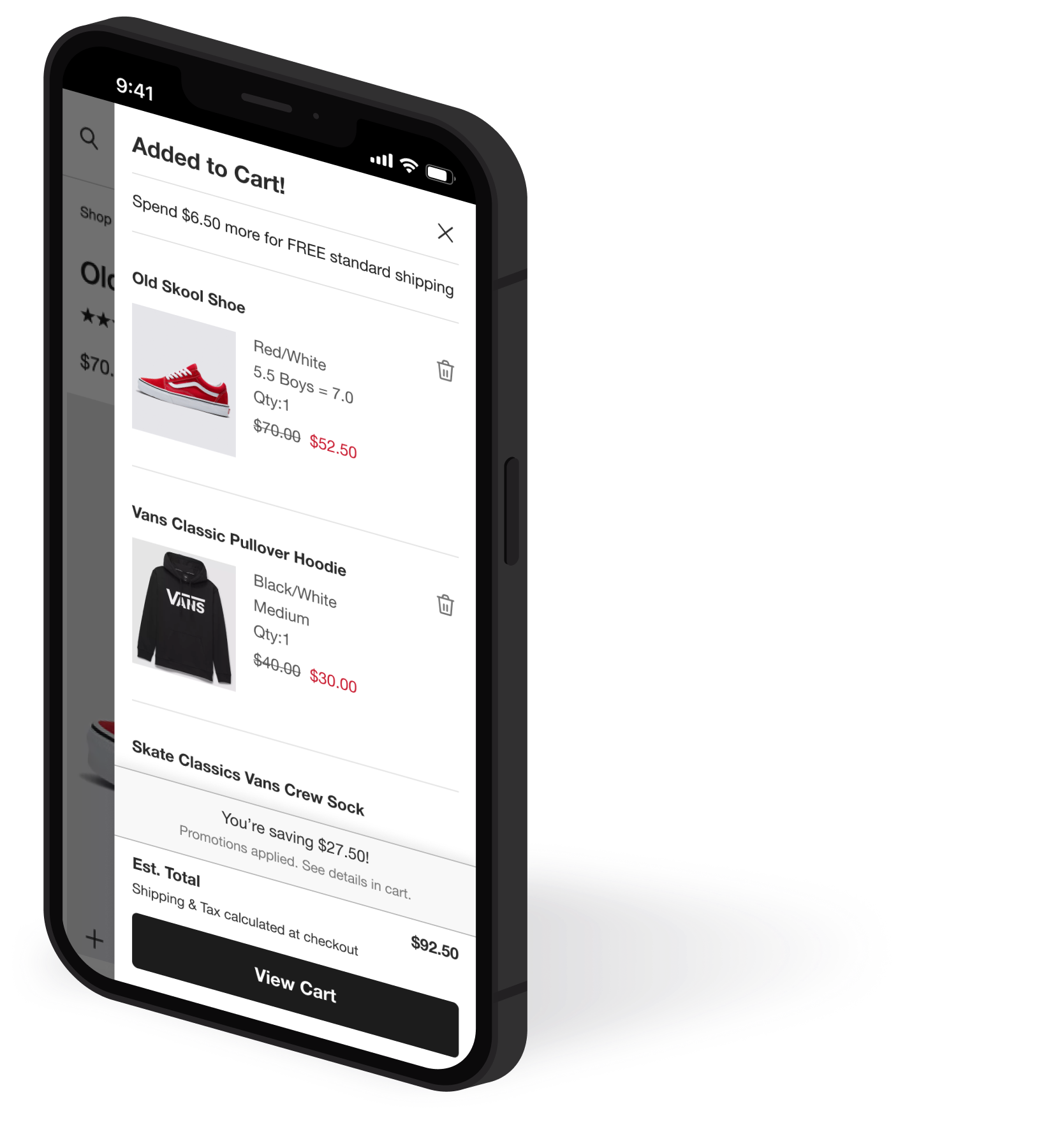 Vans Mini Cart Design